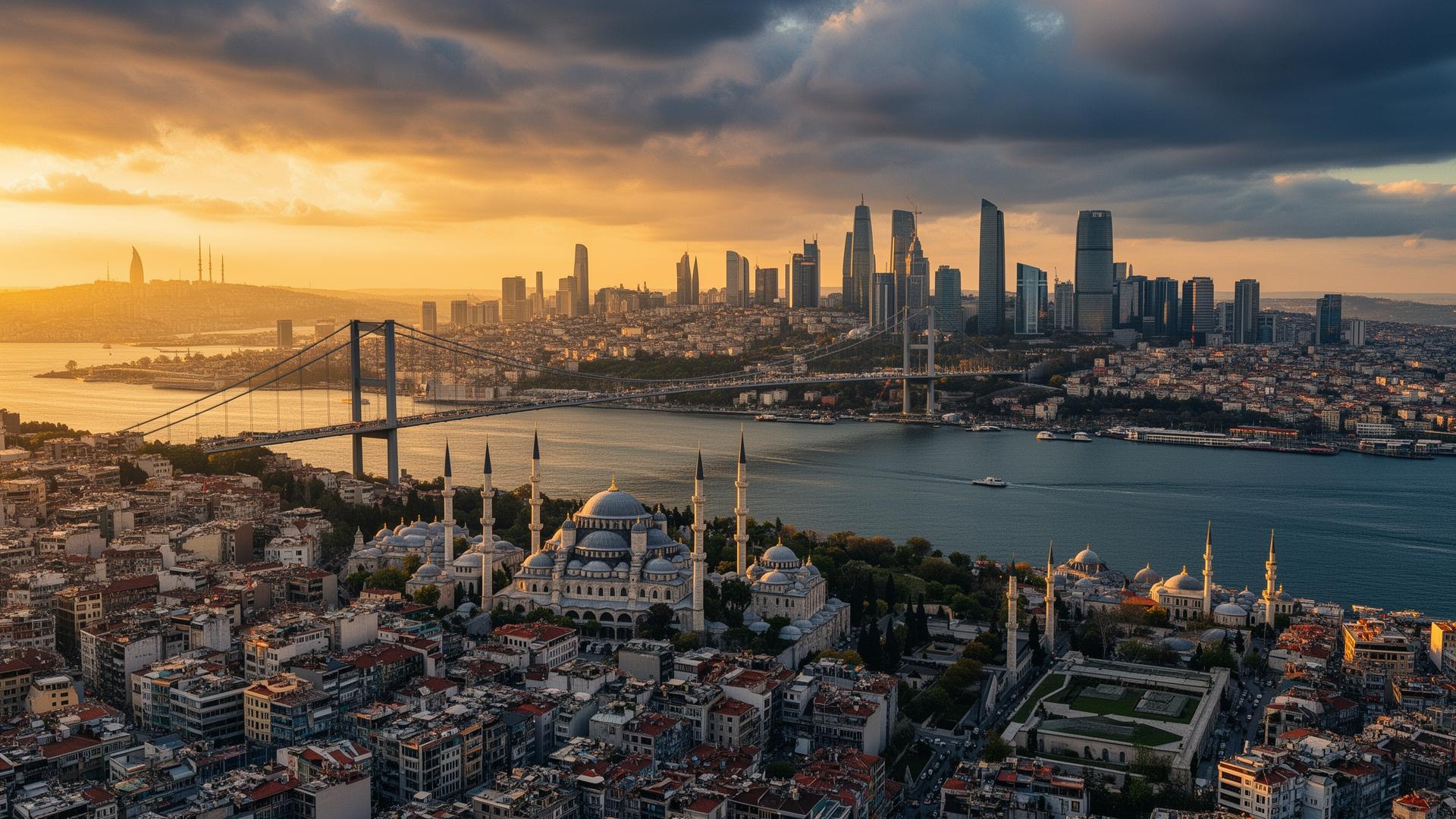 Istanbul skyline